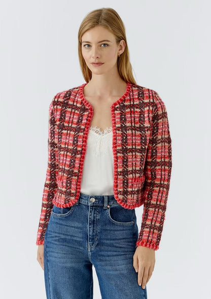 ♡ Strickjacke, Karo