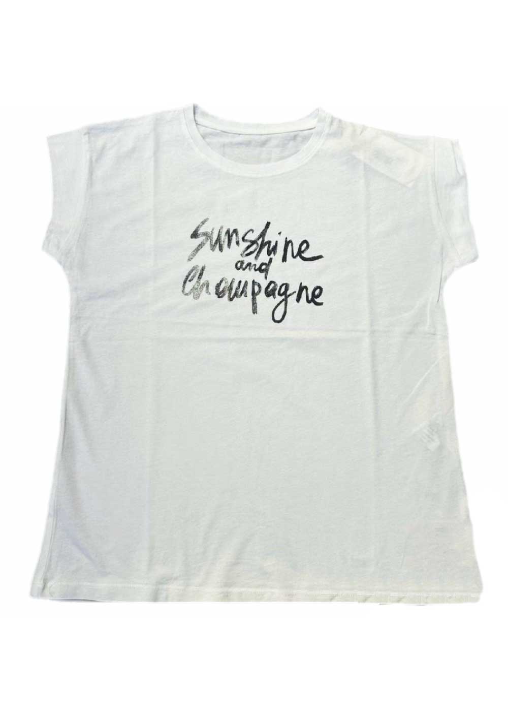 ♡ T-Shirt &quot;Sunshine and Champagne&quot;