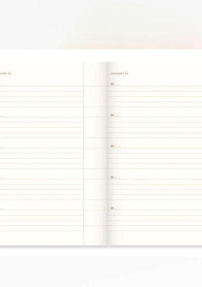 ♡ Tagebuch mit einer Zeile pro Tag