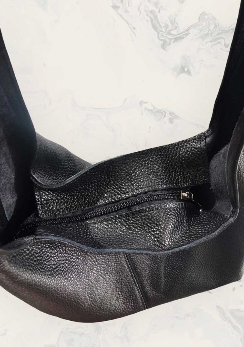 ♡ Großer Shopper aus Leder