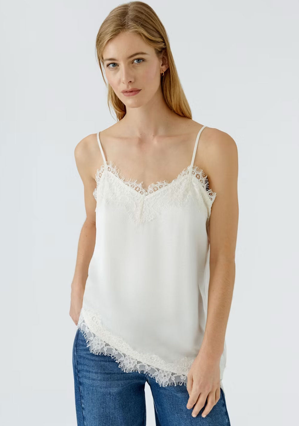 ♡ Satintop, Asymmetrisch