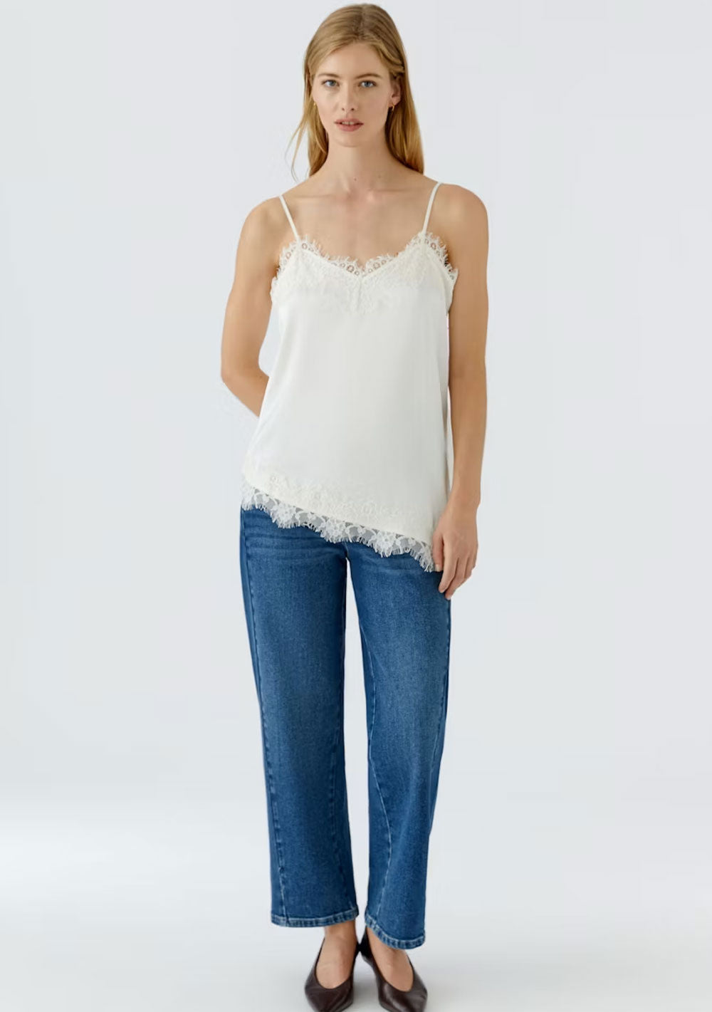 ♡ Satintop, Asymmetrisch
