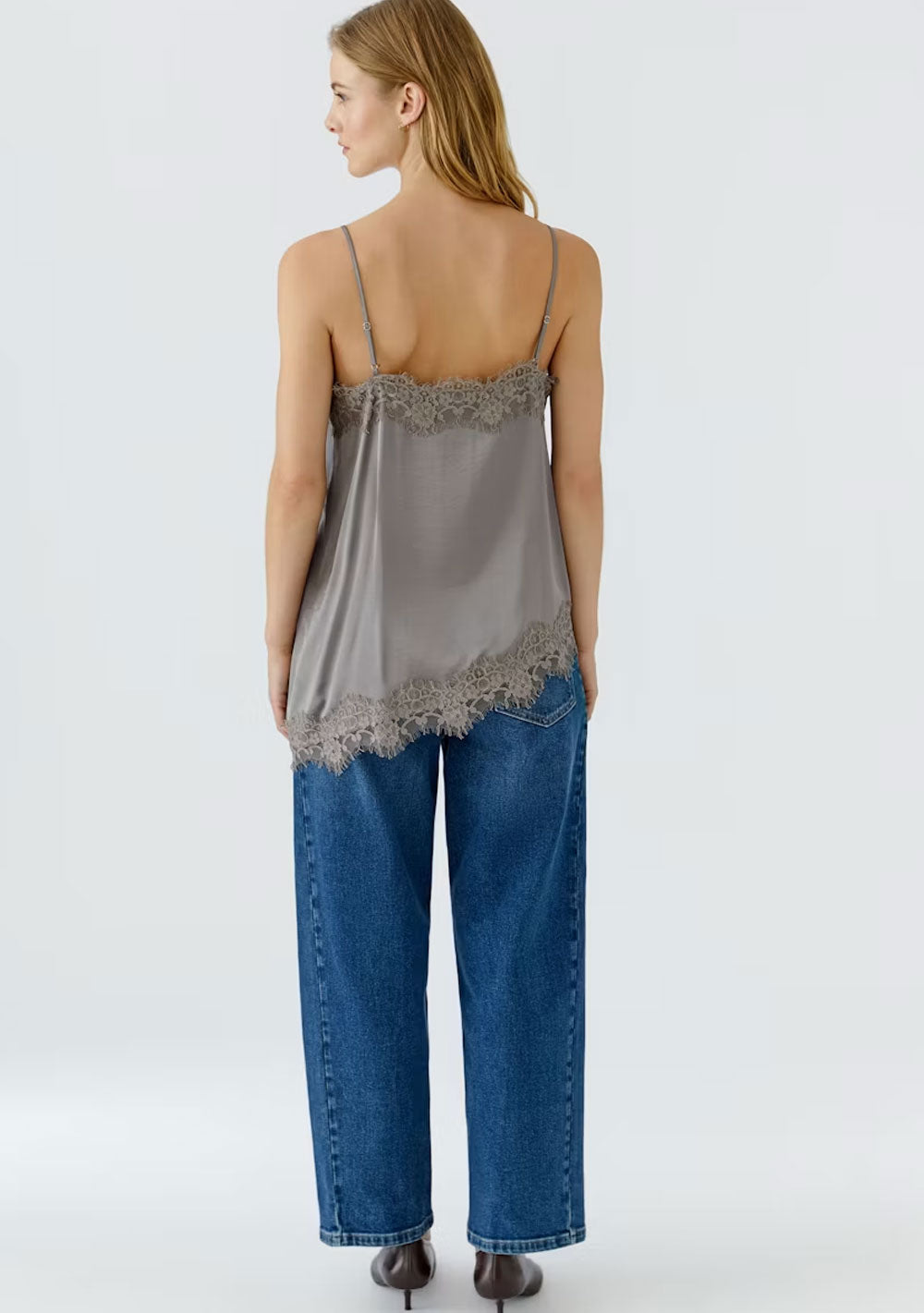 ♡ Satintop, Asymmetrisch