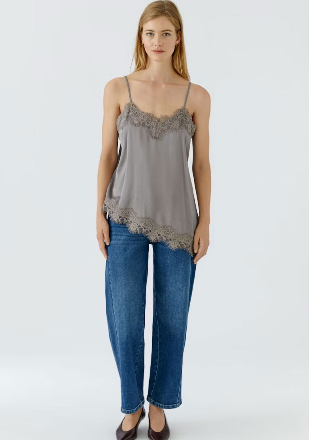 ♡ Satintop, Asymmetrisch