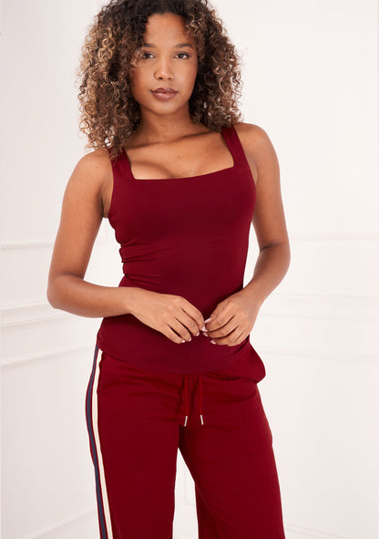 ♡ Top mit eckigem Ausschnitt