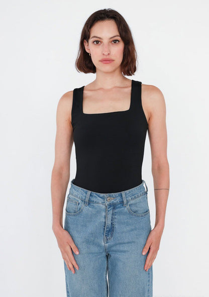 ♡ Top mit eckigem Ausschnitt