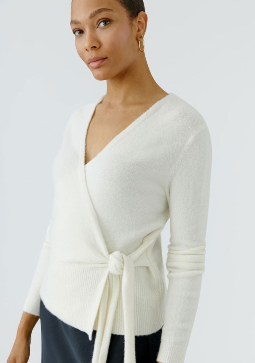 ♡ Wickelstrickjacke
