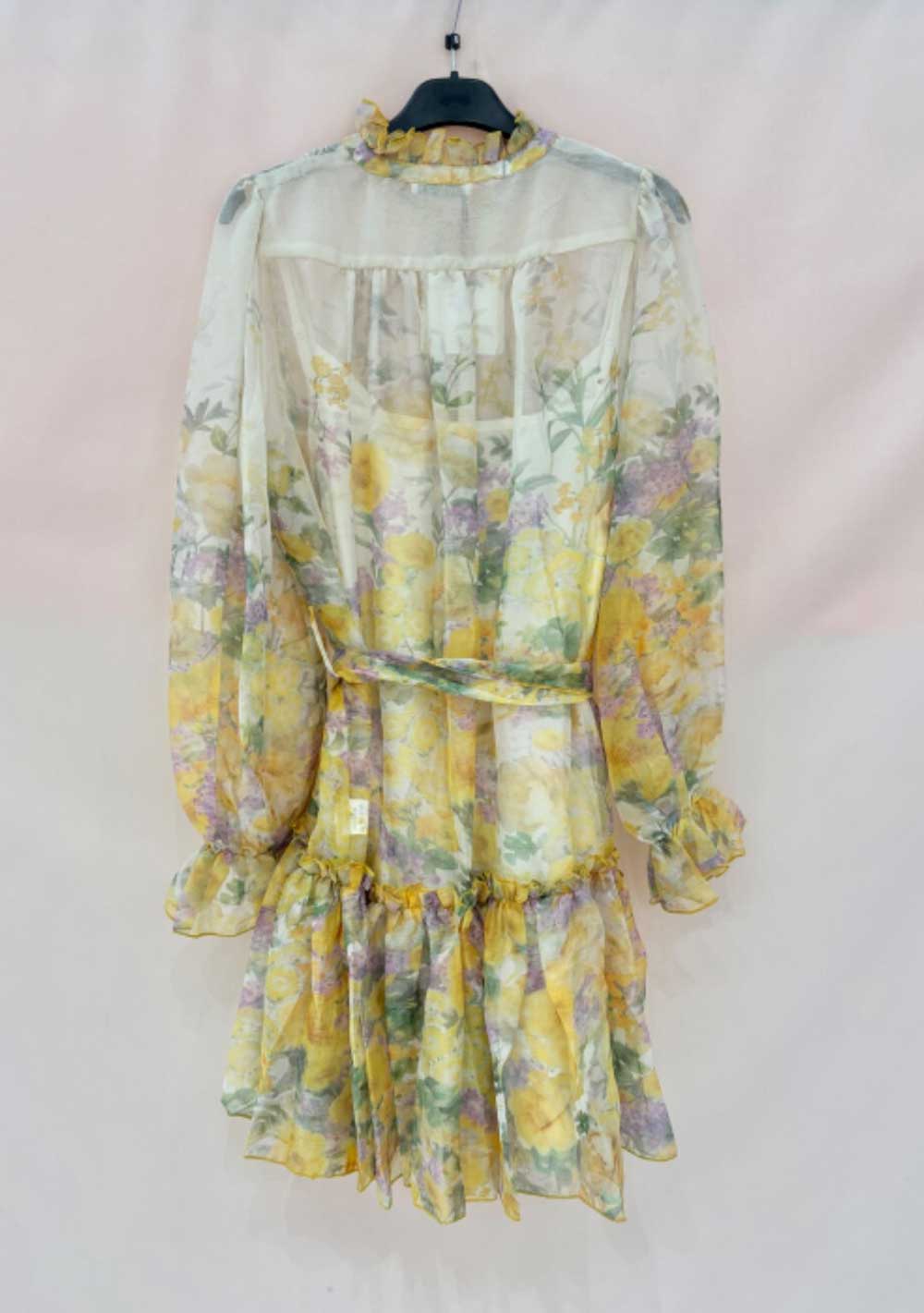 ♡ Minikleid mit Rüschen und Blumen