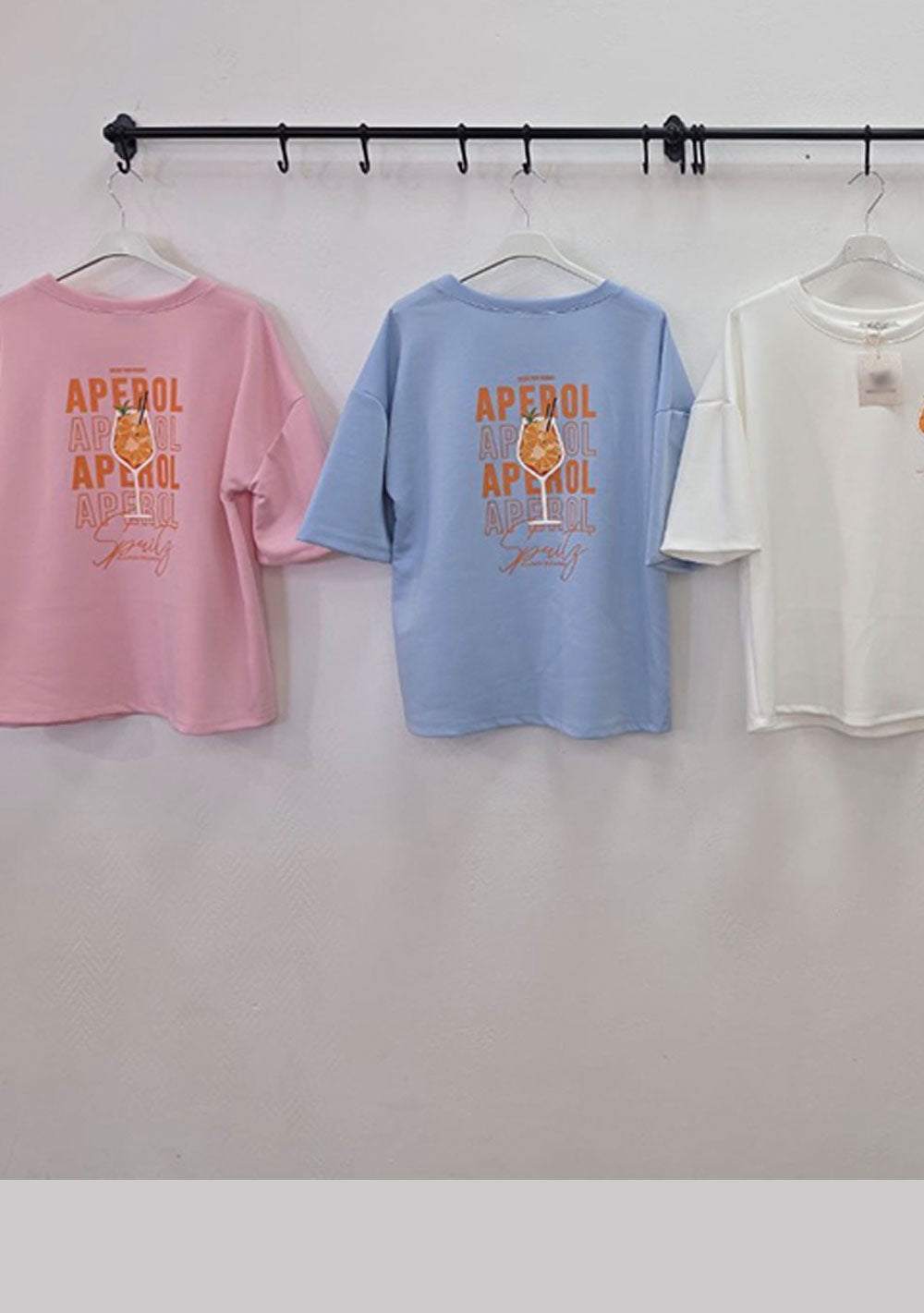 ♡ Oversize T-Shirt, halber Arm mit versch. Sprüchen