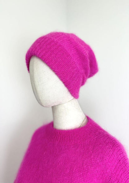 ♡ Flauschige Mütze aus Mohair