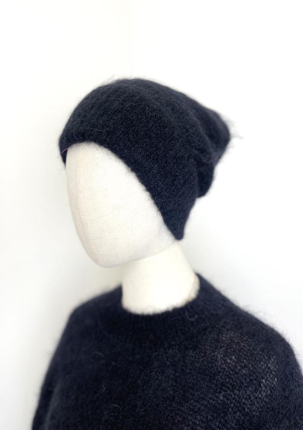 ♡ Flauschige Mütze aus Mohair