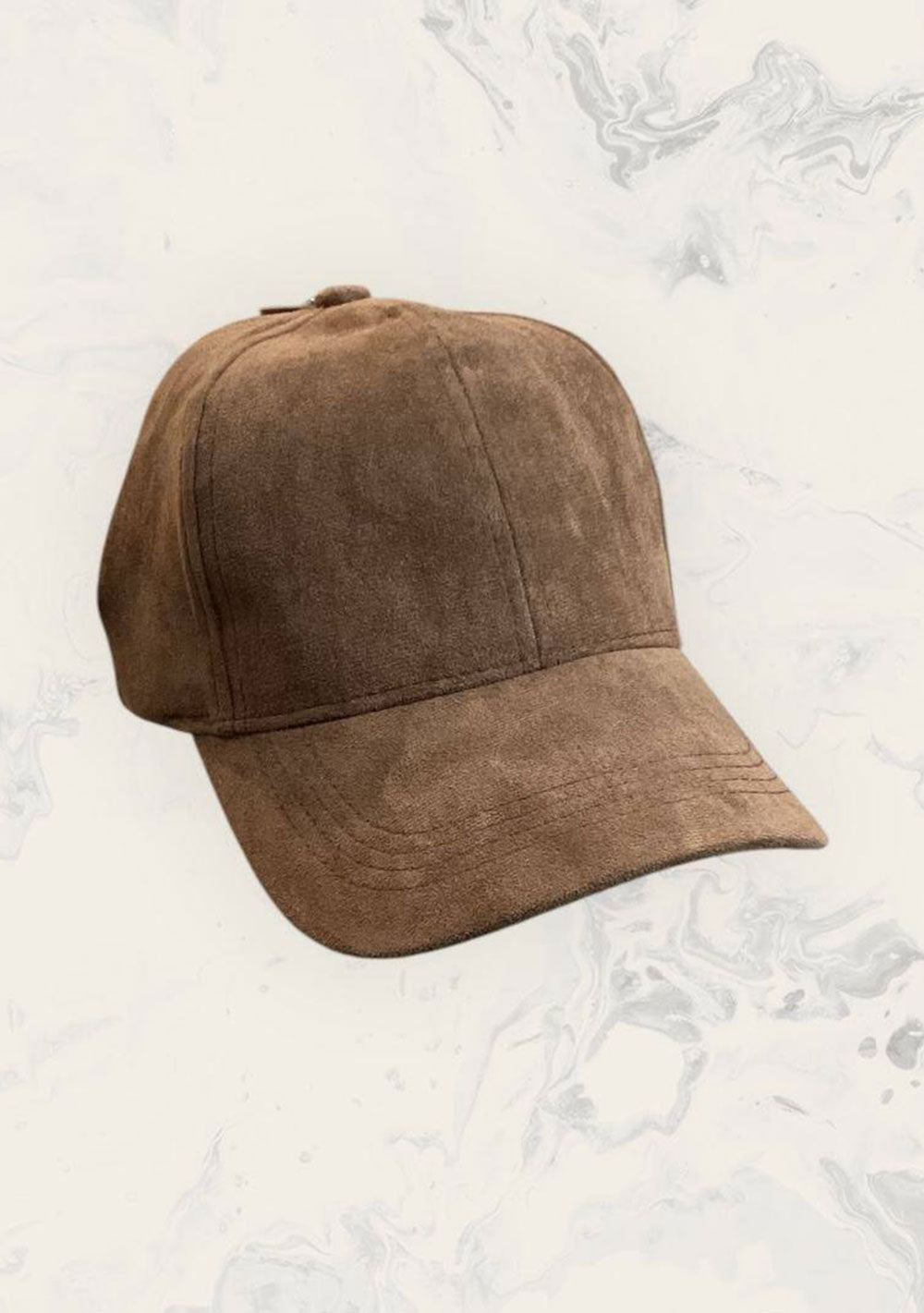 ♡ Basecap aus Wildlederimitat