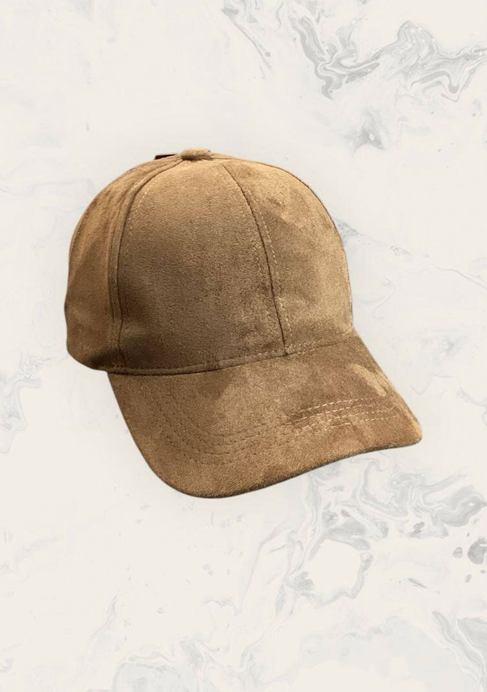 ♡ Basecap aus Wildlederimitat