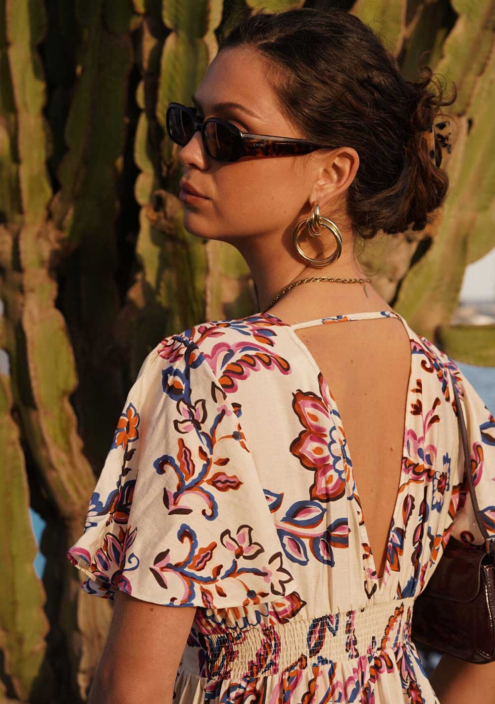 ♡ Maxikleid mit Flügelarm