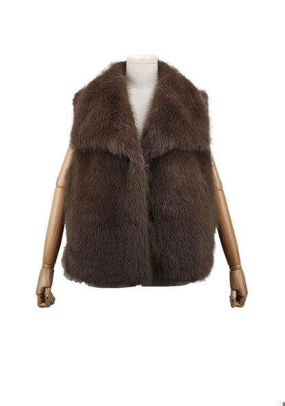 ♡ Weste aus Kunstfell