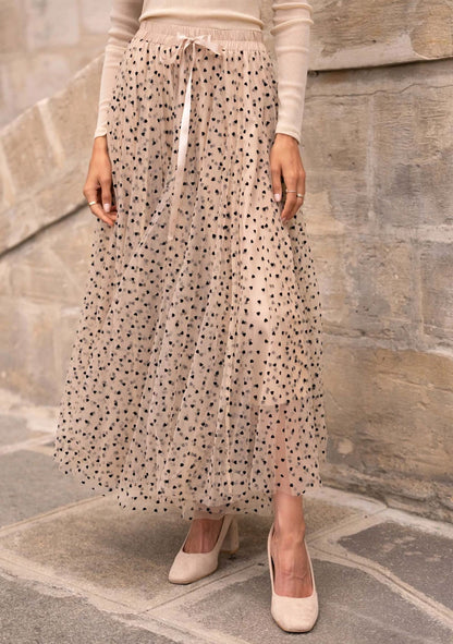 ♡ Tüllrock mit Herzen