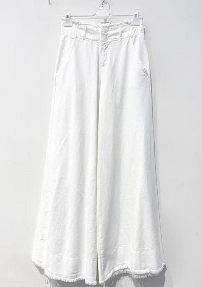 ♡ Weiße Baumwolljeans