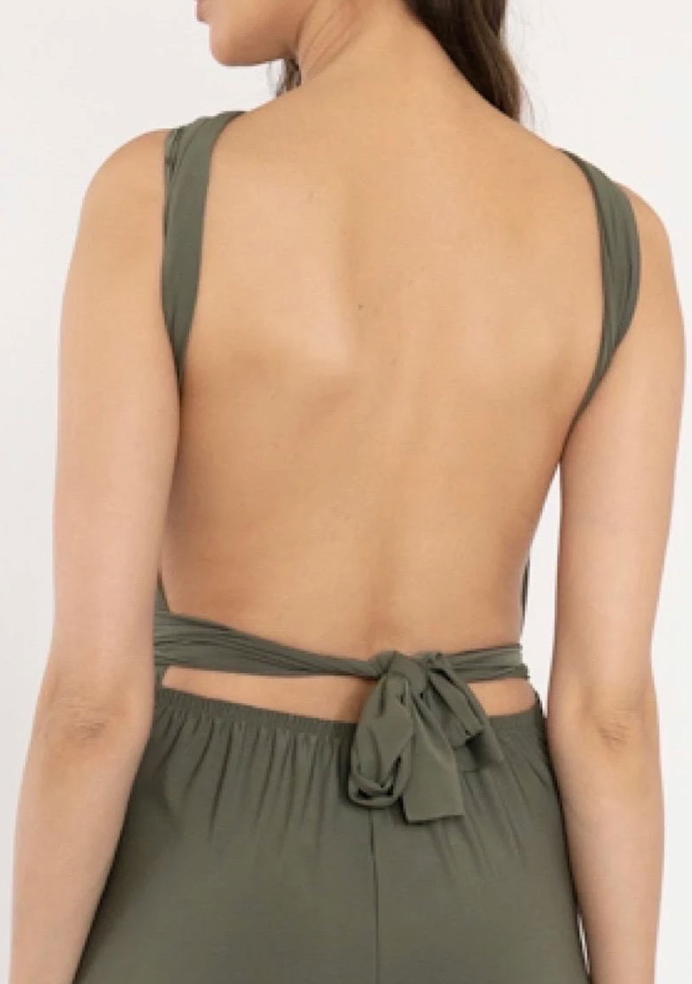 ♡ Jumpsuit mit variablen Bändern, langes Bein
