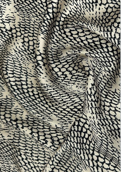 ♡ Satinrock Python-Print-Effekt