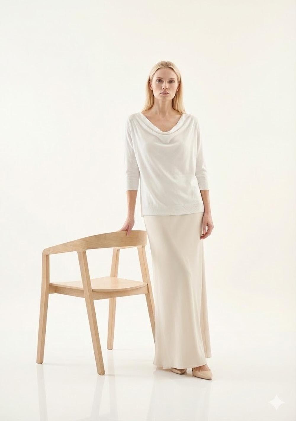 ♡ Elegantes Feinstrick-Shirt