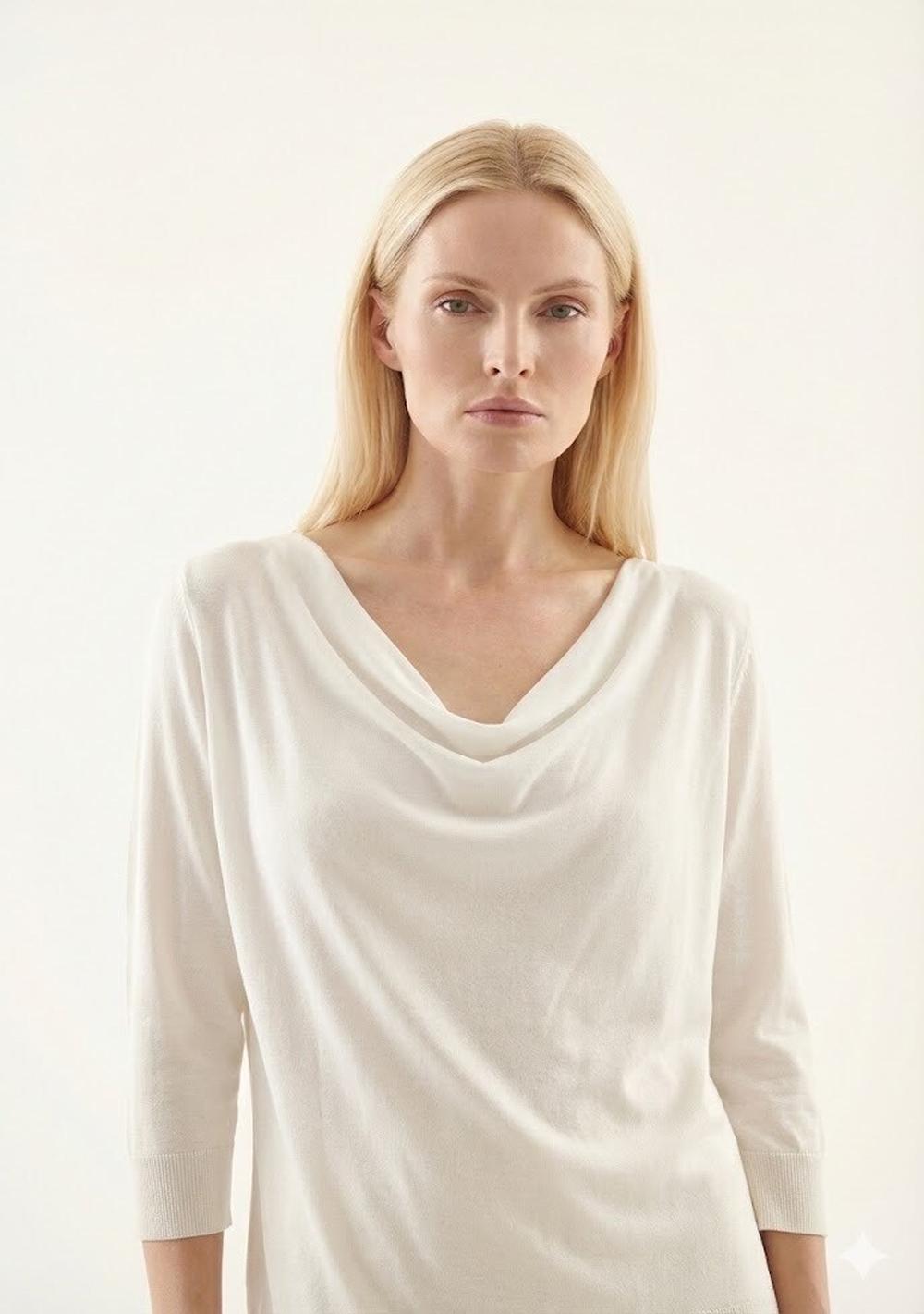 ♡ Elegantes Feinstrick-Shirt