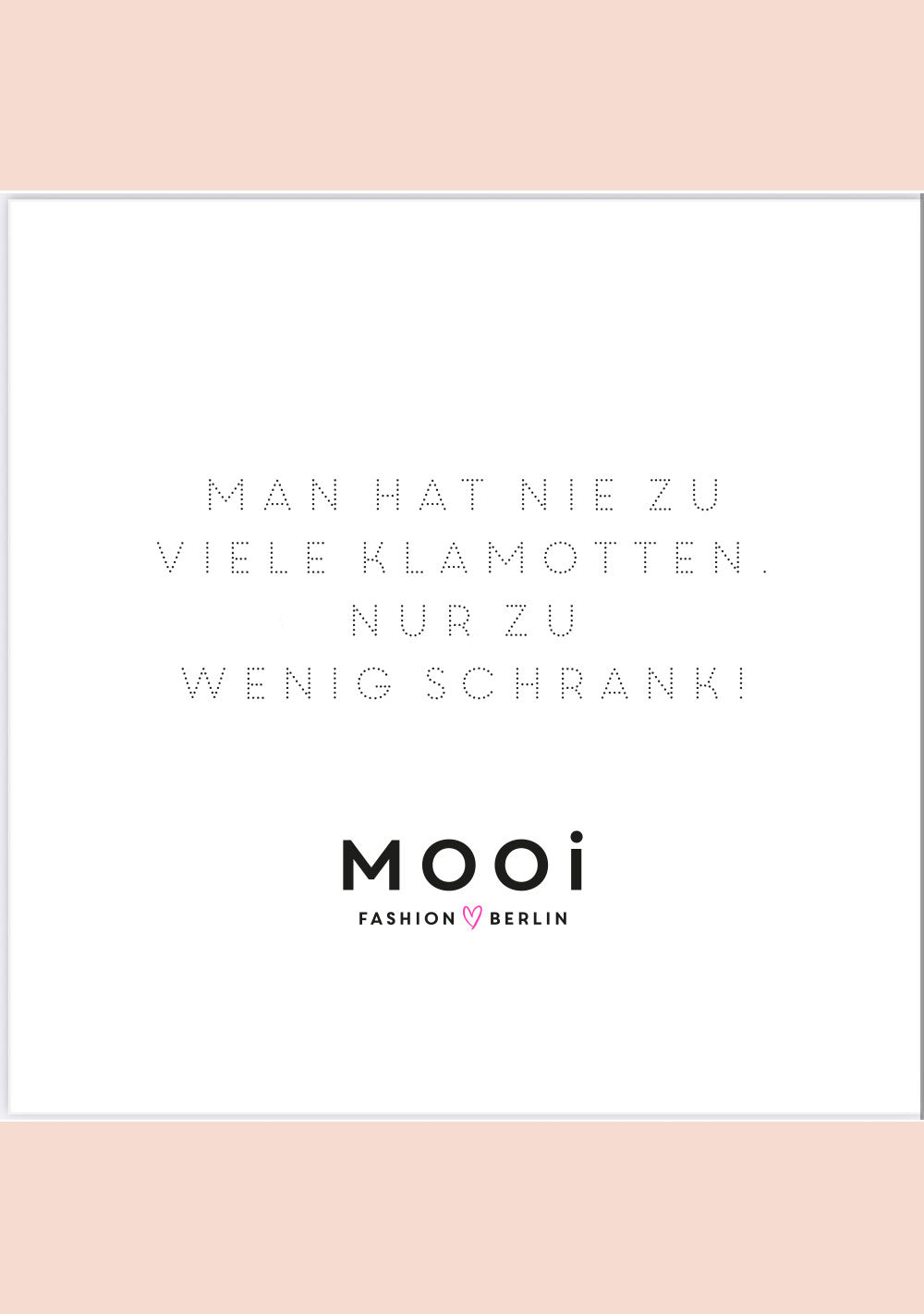 MOOI Gutschein-Karte
