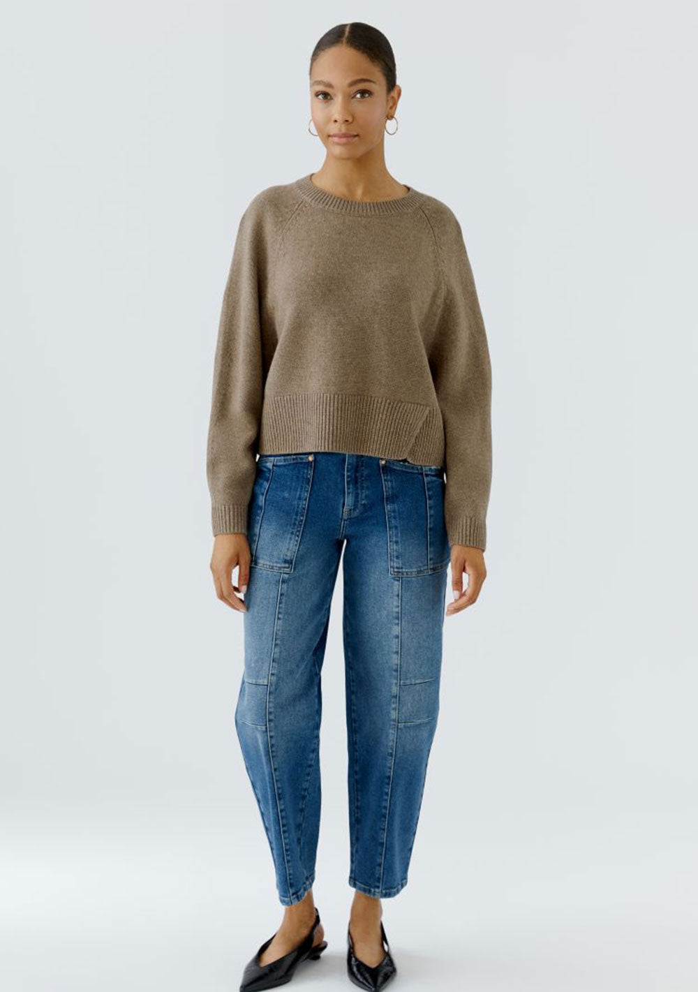 ♡ Verkürzter Pullover