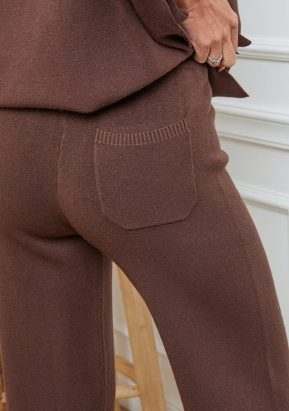 ♡ Strickhose mit Kordel und Tasche hinten