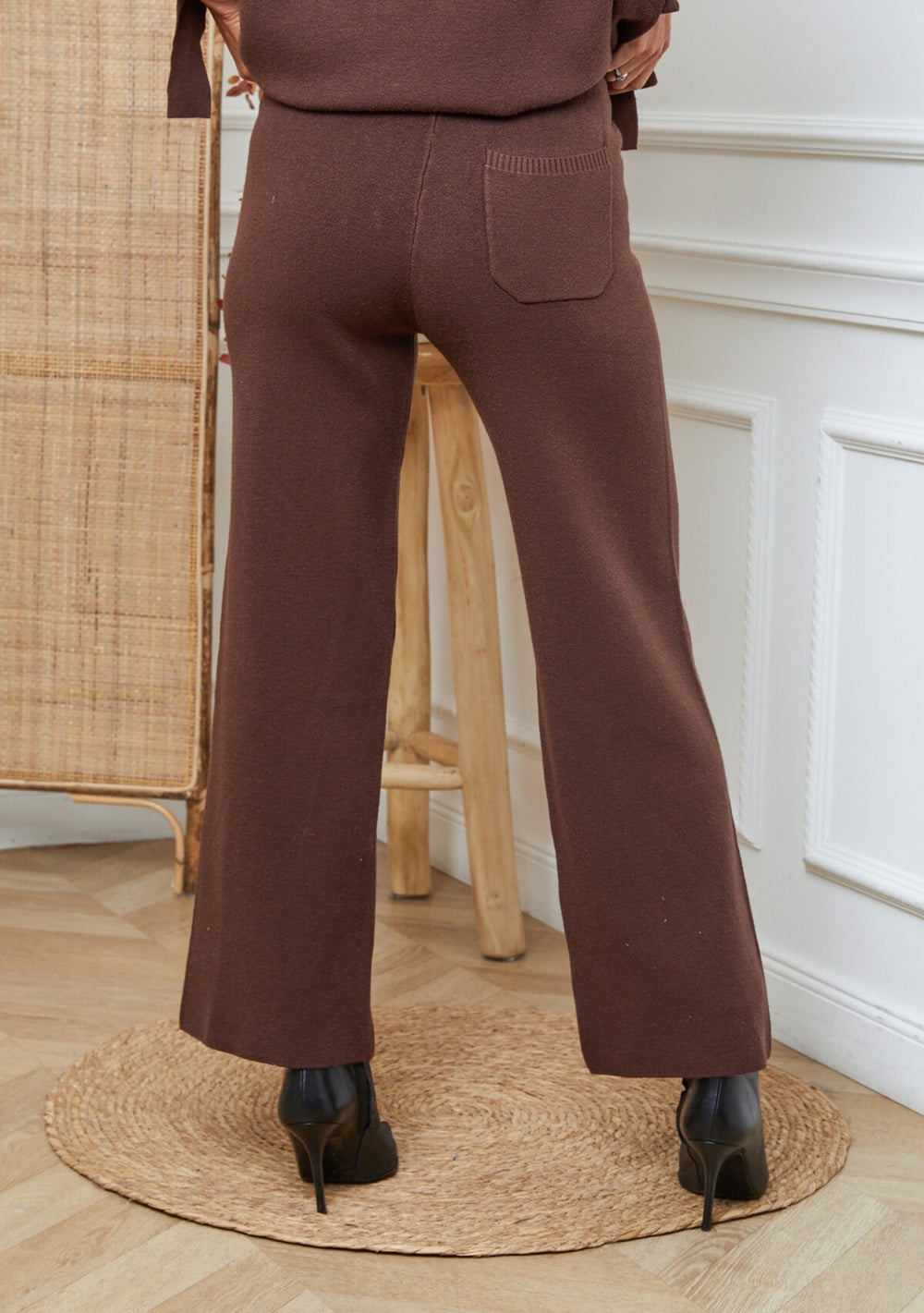 ♡ Strickhose mit Kordel und Tasche hinten