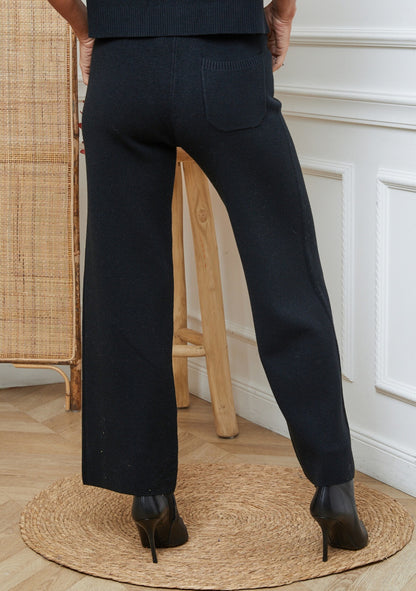 ♡ Strickhose mit Kordel und Tasche hinten