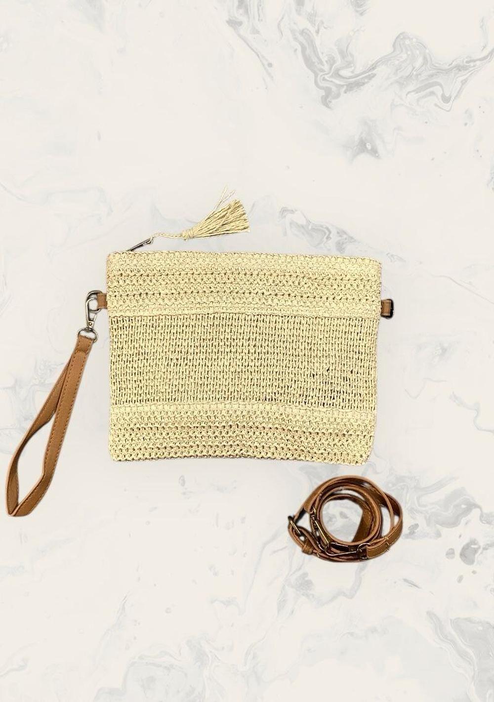 ♡ Elegante gewebte Clutch