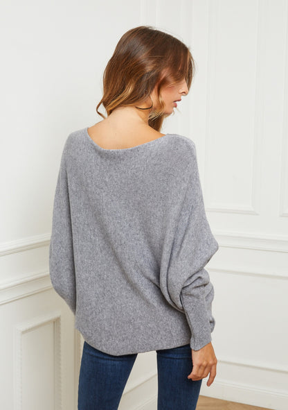 ♡ Kaschmirpullover mit Flügelarm