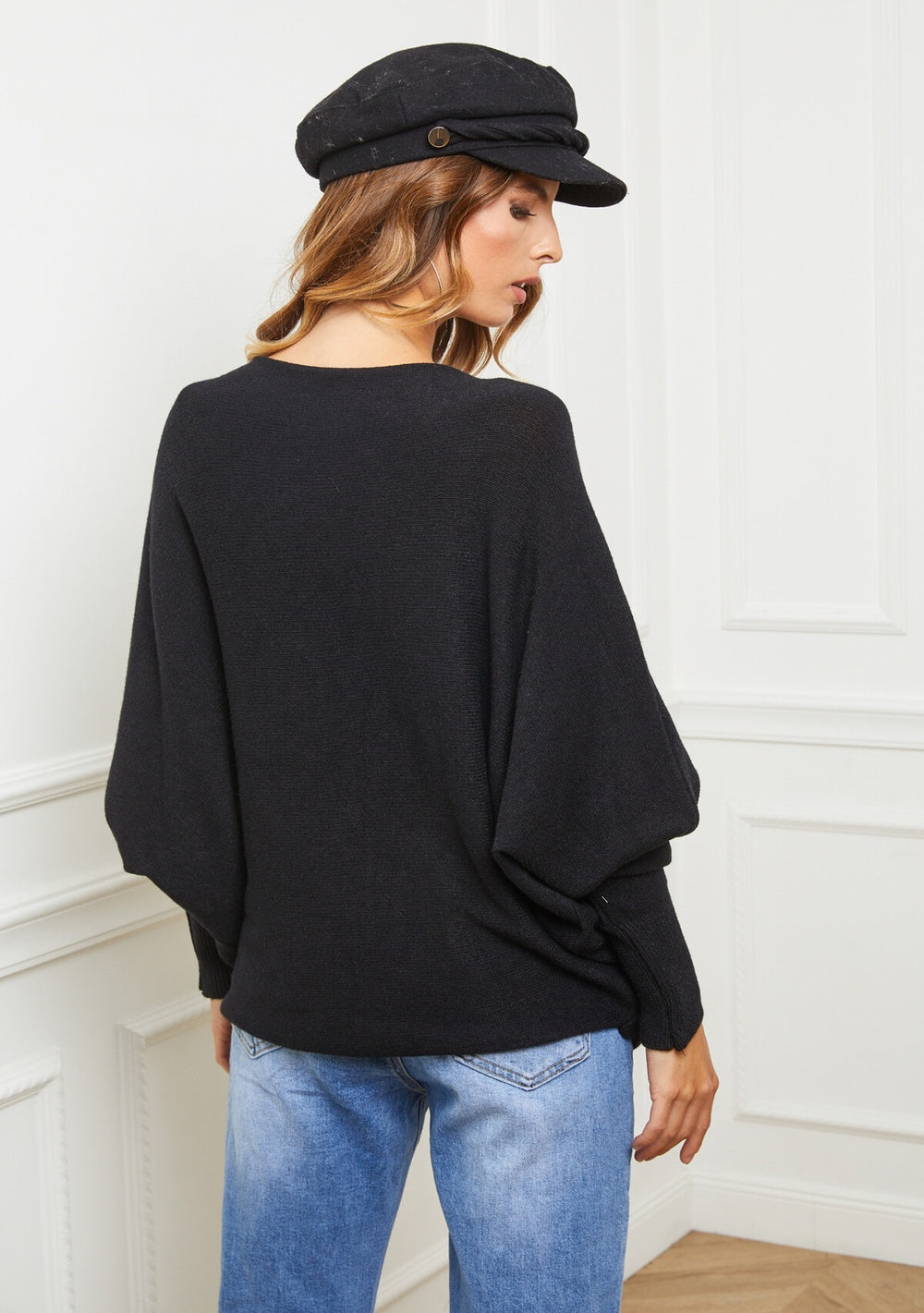 ♡ Kaschmirpullover mit Flügelarm