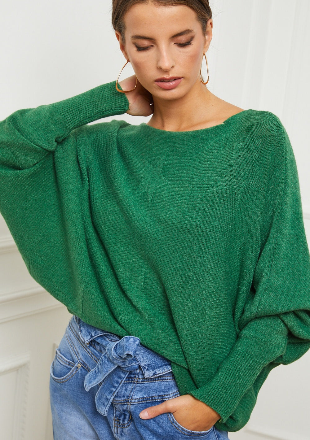 ♡ Kaschmirpullover mit Flügelarm