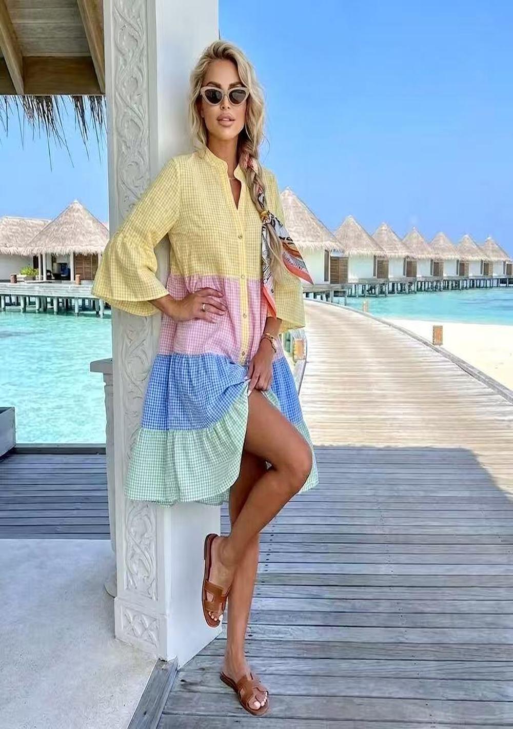 ♡ Minikleid, Hängerchen, bunt