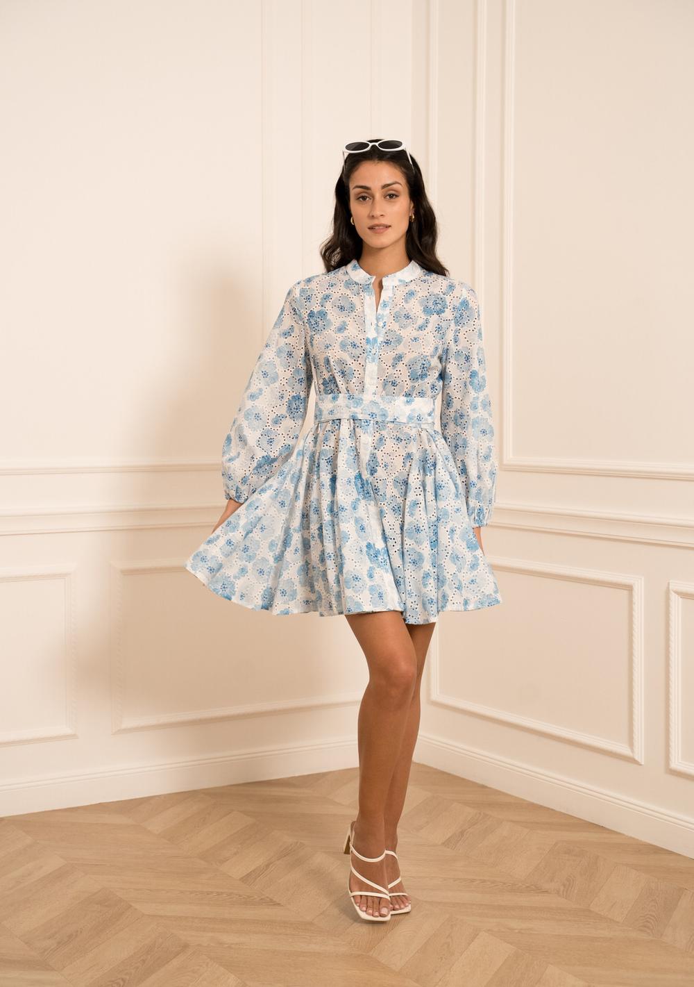 ♡  Skaterdress mit Stickerei-Print