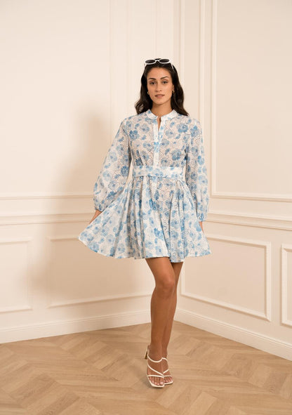 ♡  Skaterdress mit Stickerei-Print