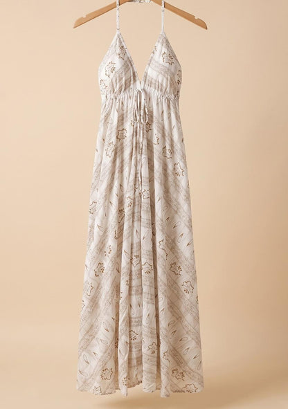 ♡ Rückenfreies Boho-Kleid