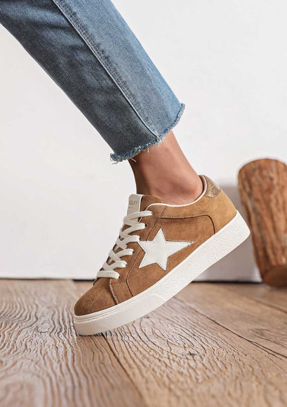 ♡ Wildleder Sneakers mit Stern