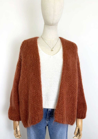 ♡  Offene Strickjacke