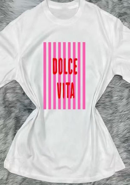 ♡ T-Shirt "Dolce Vita"