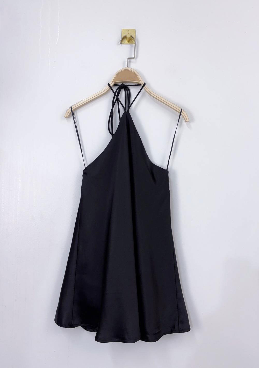 ♡ Neckholder Satin-Top