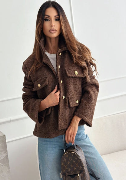 ♡ Jacke Bouclé