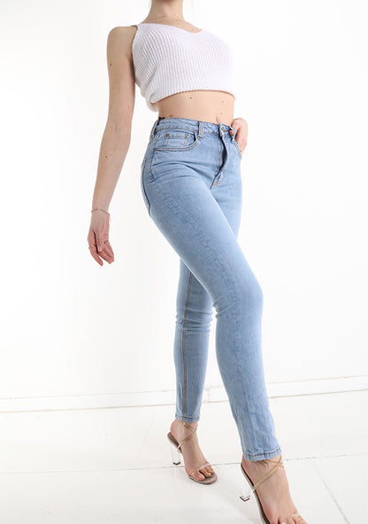 ♡ Hochsitzende Skinny Jeans