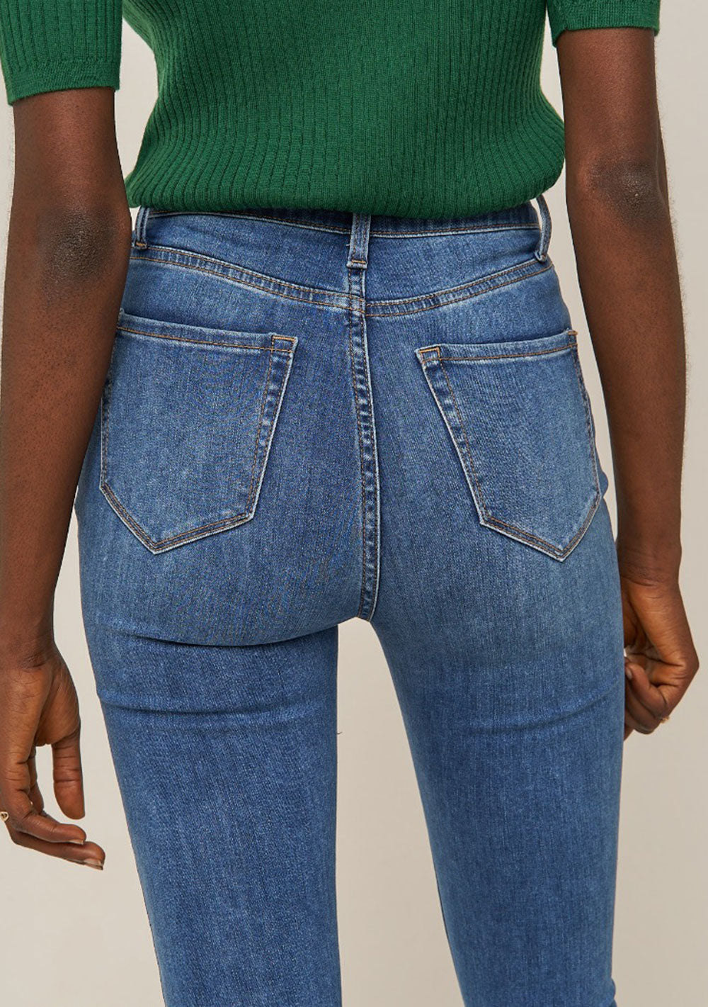 ♡ Hoch sitzende Skinny Jeans