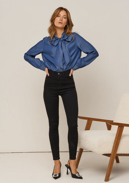 ♡ Hoch sitzende Skinny Jeans