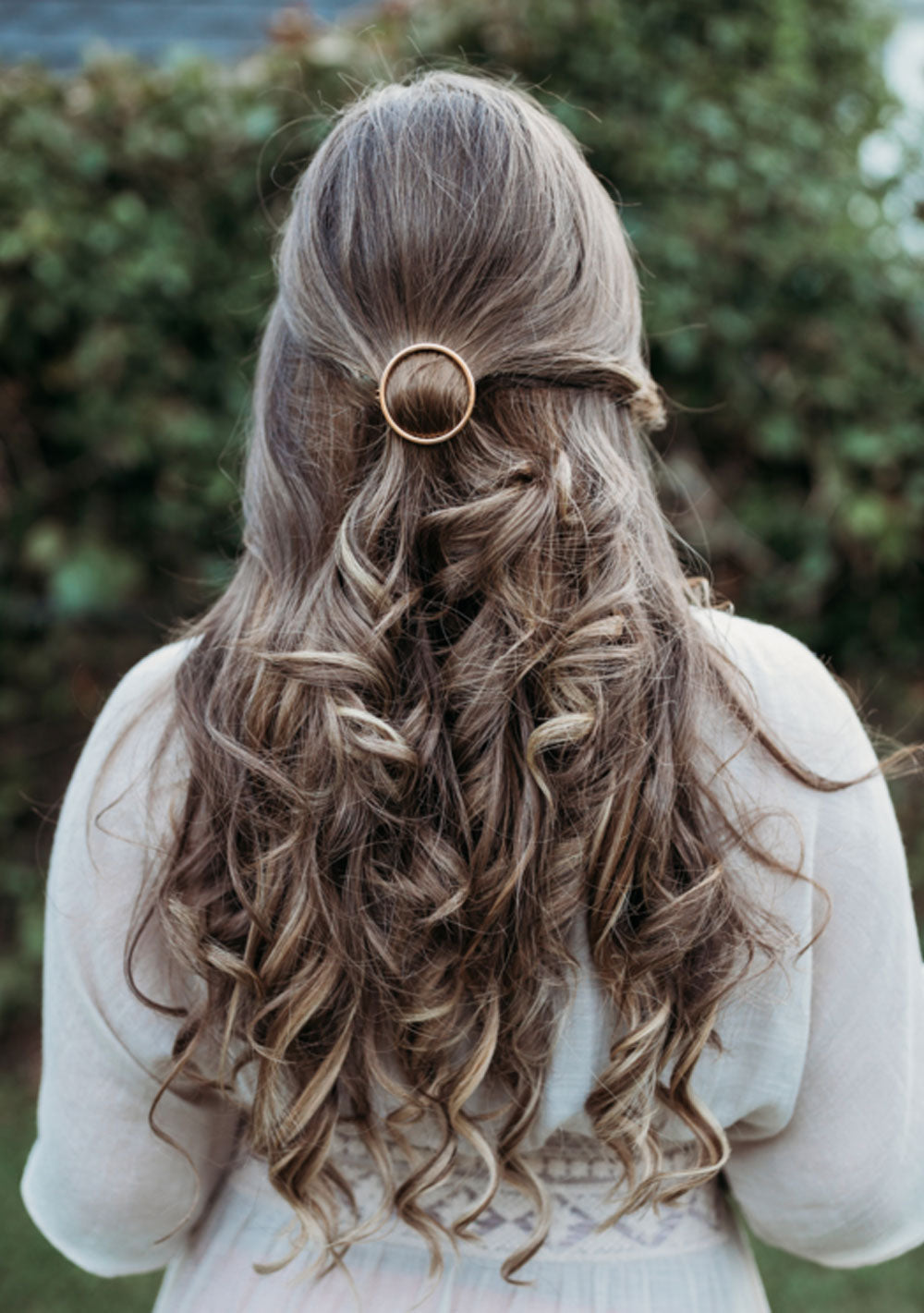 ♡ Haarspange, Rund